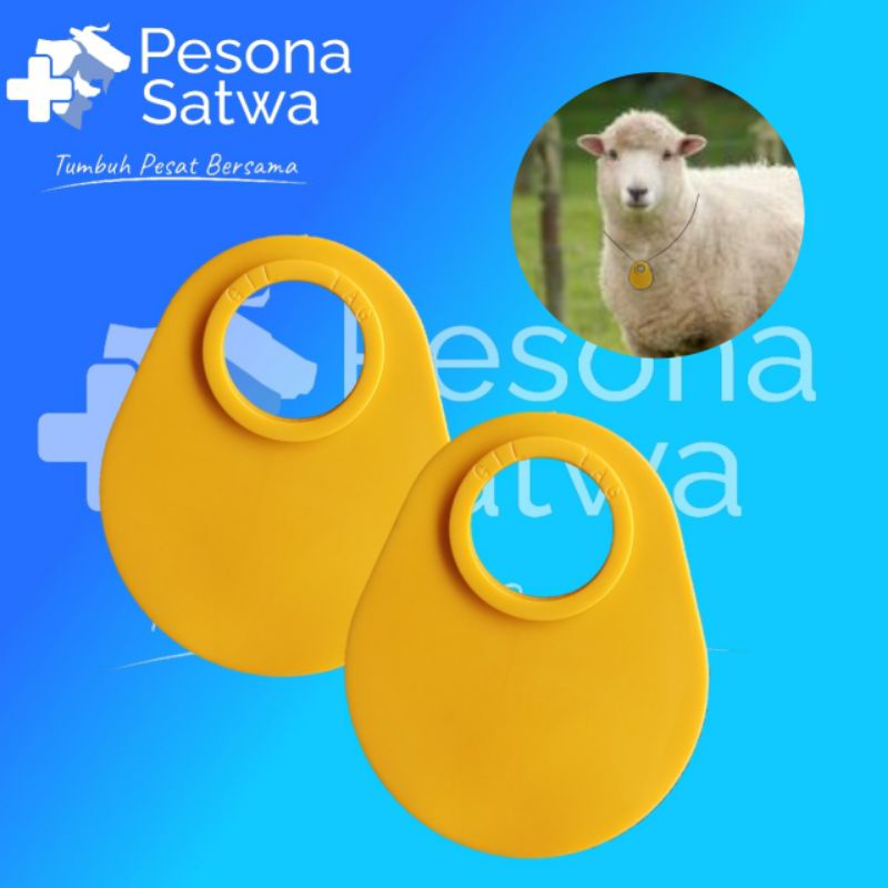 Neck Tag - Kalung Penanda Leher, Ternak, Sapi, Domba, Kambing-