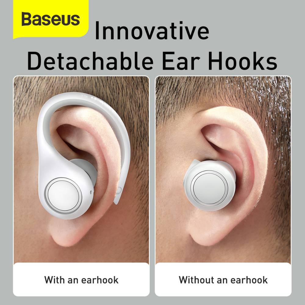 BASEUS ORIGINAL Encok Bluetooth Earphone W17 Wireless Sport Waterproof Headset Handsfree Anti Air TW