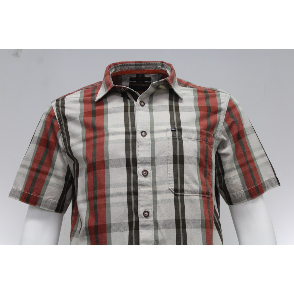 Kemeja Lengan Pendek Asli MGee 3451C Alto Red