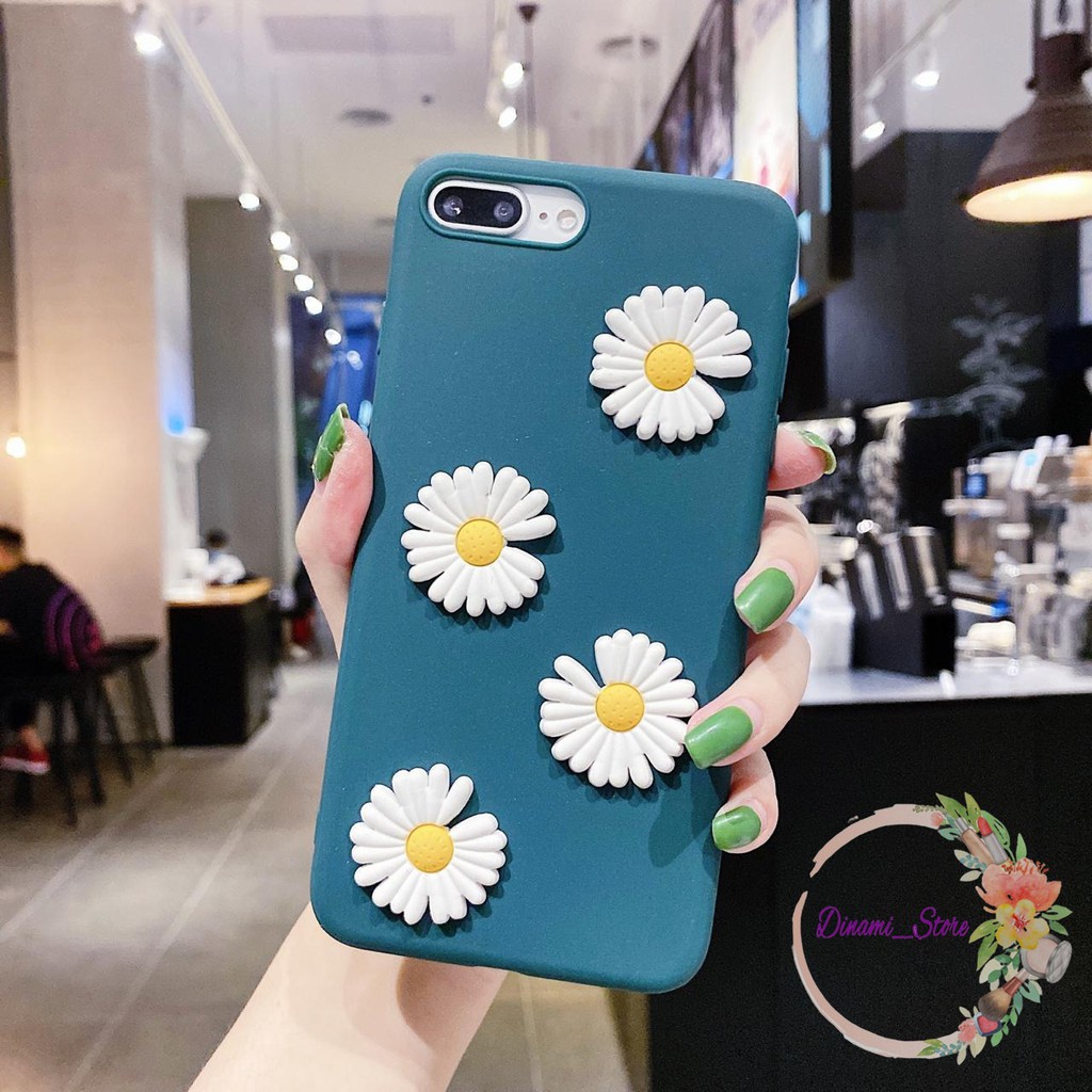 Softcase Bunga timbul Vivo Y91 Y17 Y12 Y15 Y93 Y95 Y81 Y83 Y71 Y53 V5 V7 Y30 Y50 Y11 S1 DST1526