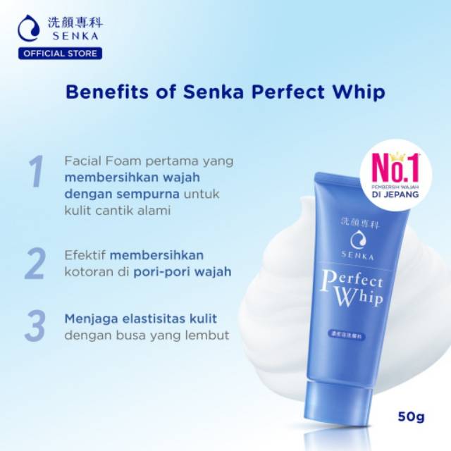 SENKA PERFECT WHIP ORIGINAL FROM JAPAN