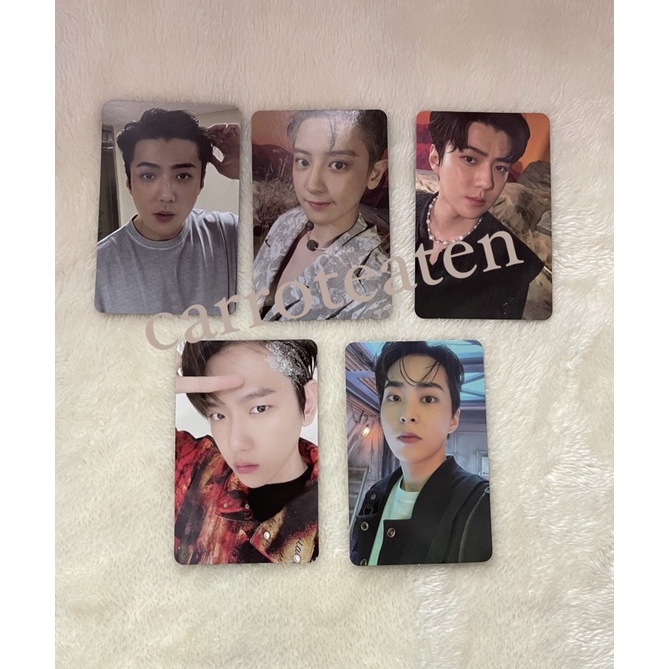 Photocard Pc EXO DFTF Don't Fight The Feeling Baekhyun Sehun Chanyeol Xiumin