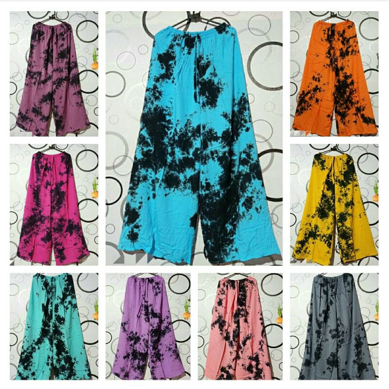 kulot tie dye khas bali