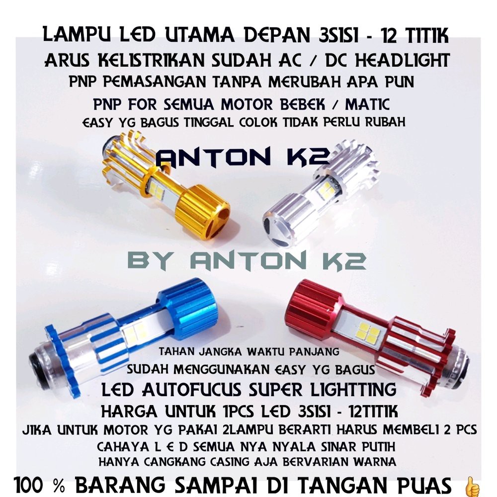 Modif Lampu Led Mio J - LAMPUTASOR
