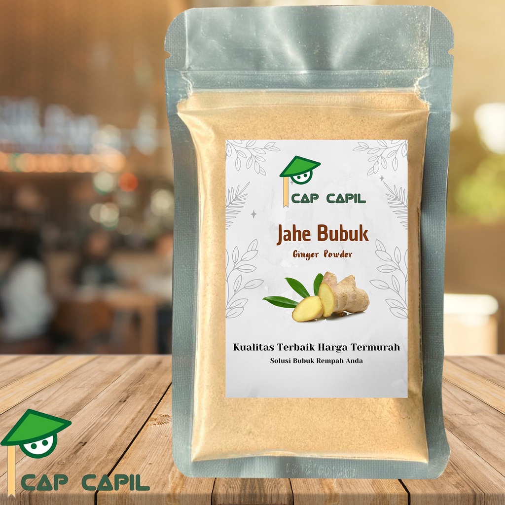 

Jahe Bubuk 100 Gr I Ginger Powder I Rempah Bubuk I Bumbu Dapur
