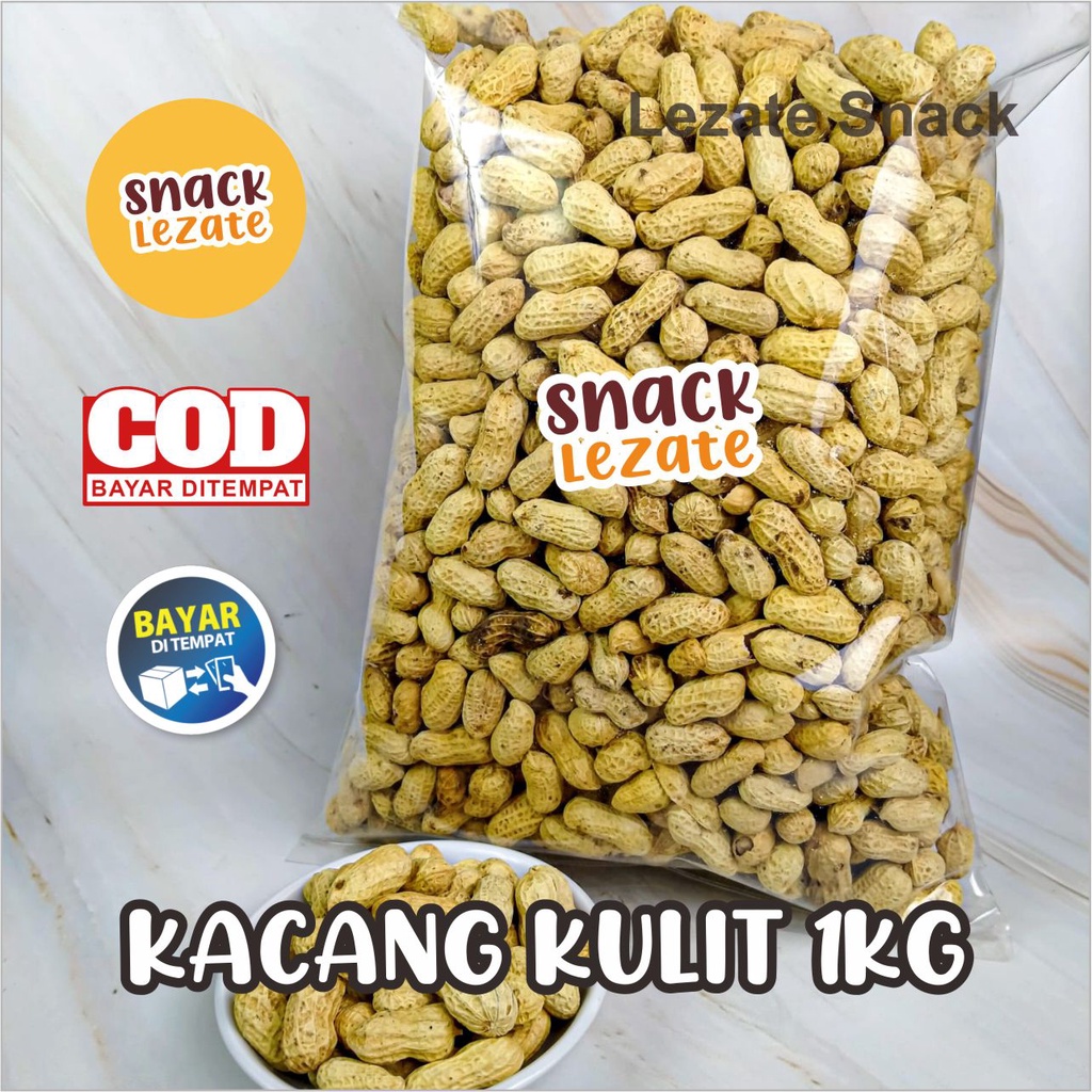 

Kacang Kulit Sangrai 1kg Asin Super / Kacang Kulit Sangrai Pasir Kiloan / Kacang Sangrai Oven Kiloan