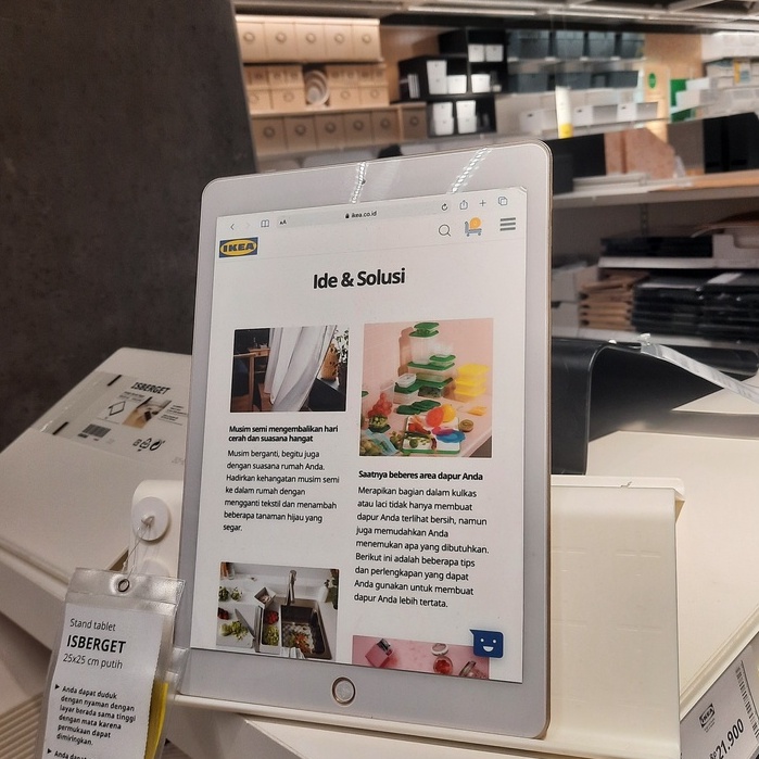 ISBERGET Stand Tablet IKEA