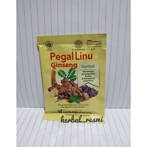 JAMU PEGAL LINU GINSENG - SIDOMUNCUL