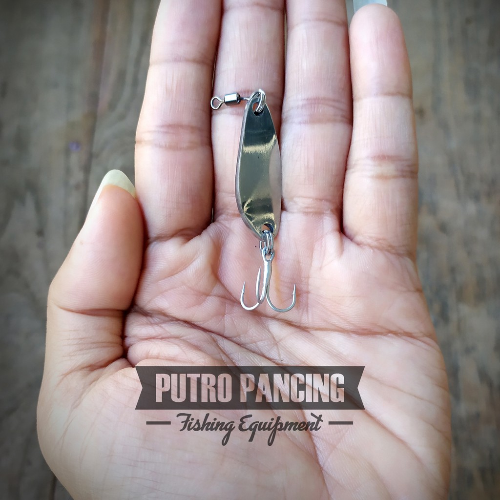 Lure Spoon Stainless 5 gr Bahan Stainless Anti karat