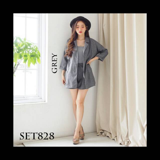 Amanda Set Blazer & Pants Import