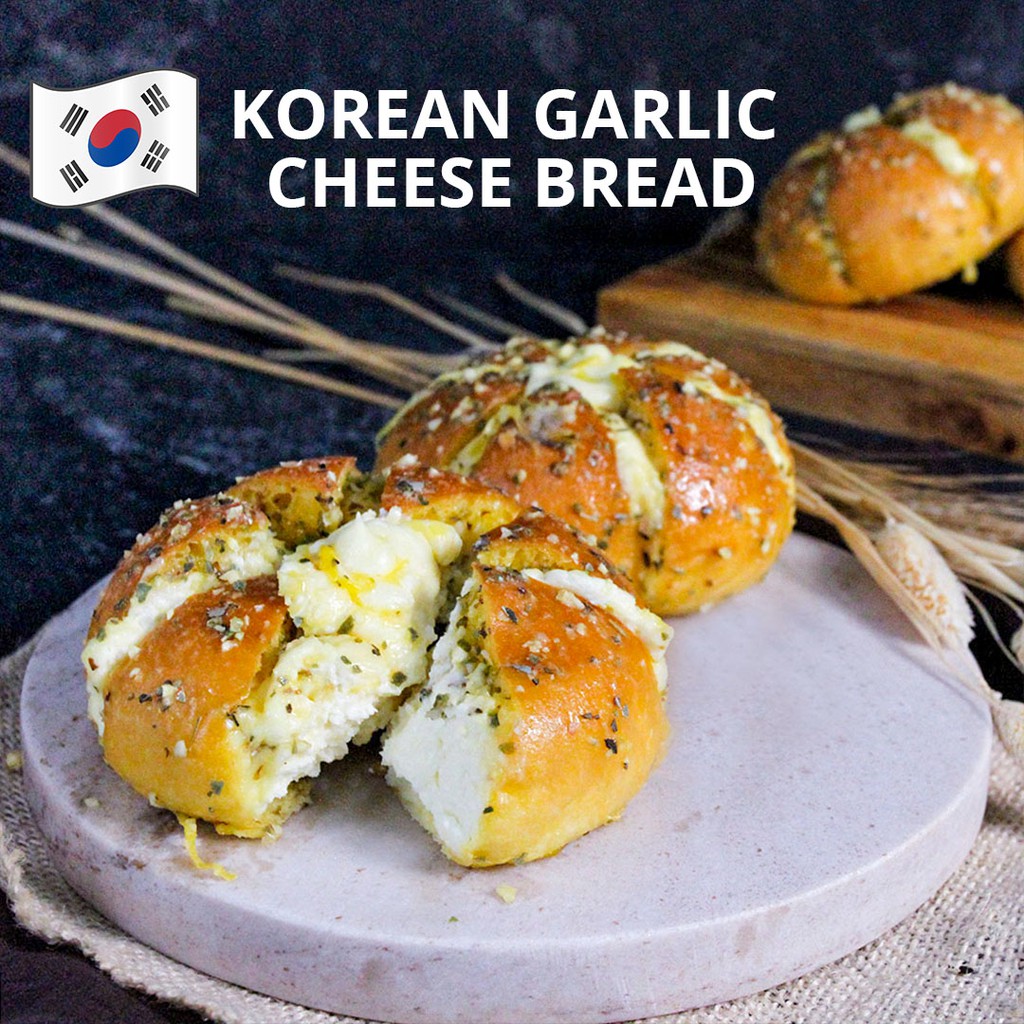 

Diana Bakery Roti Korean Garlic Cheese Bread (isi 3pcs) | Keju Bawang Korea