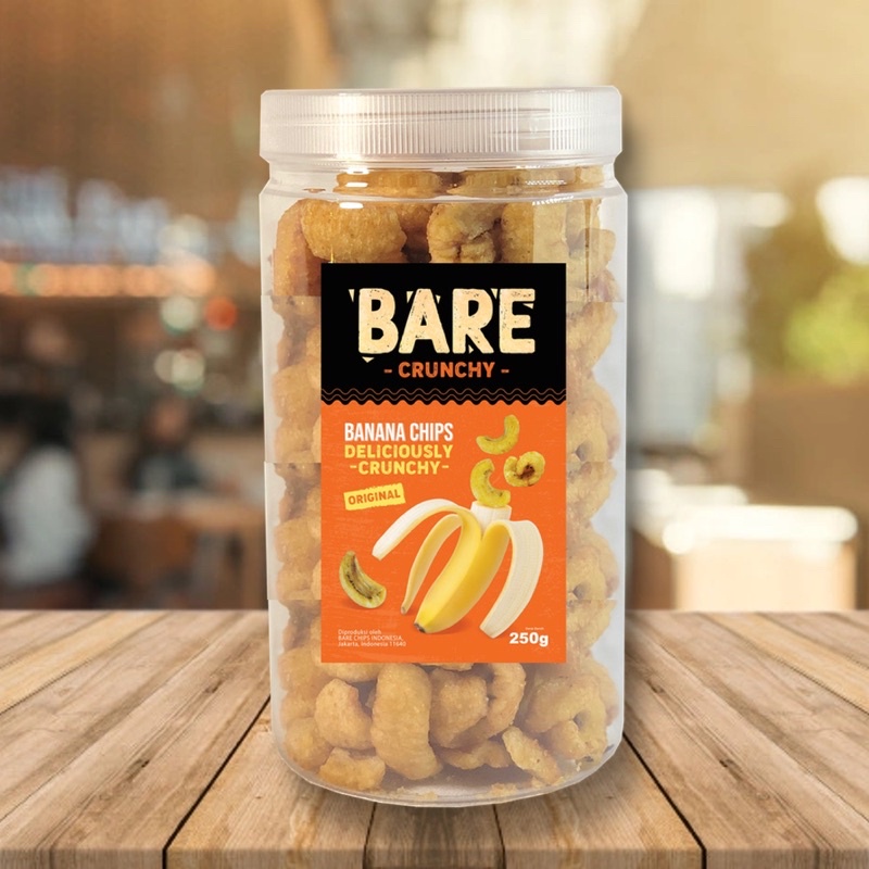 

Bare Banana Chips (Jar)—#100%raw#natural#healthy