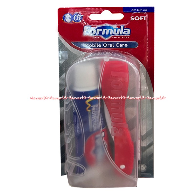 Formula Sikat Gigi Formula Sikat Gigi Mobile Oral Sikat Gigi Untuk Travelling Toothbrush Travel 1set Sikat Gigi Lipat Dan Odol Toothpaste