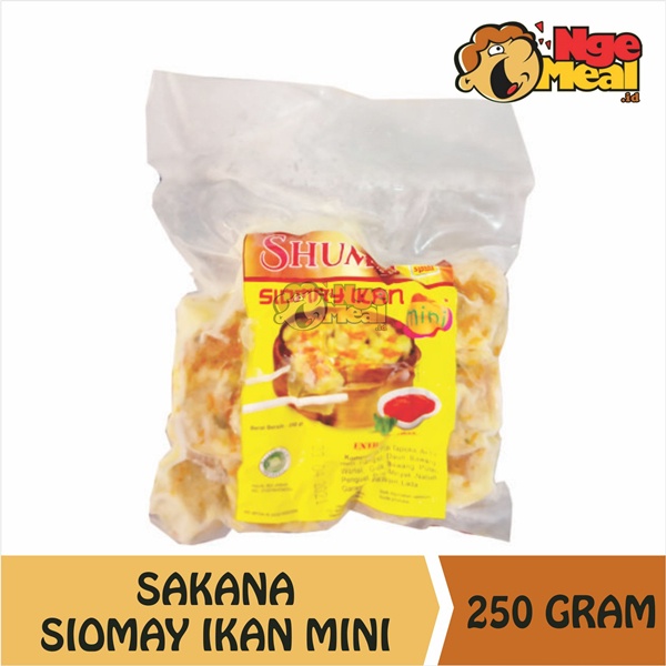 

SAKANA Shumai Siomay Ikan mini 250 Gram -