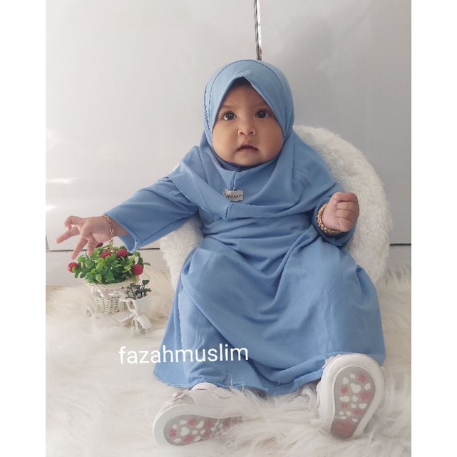 Baju muslim gamis bayi baby newborn dan anak perempuan aqiqah akikah