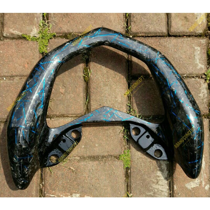 ORIGINAL BEHEL BEGEL ALLNEW NMAX CARBON KEVLAR FORGED VENOM METALIK BIRU