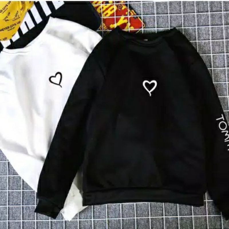 (S - 6XL)Sweater HUBBY WIFEY(CUSTOM TAHUN) DAY NIGHT KING QUEEN BIGSIZE OVERSIZE Crewneck COUPLE Jumbo Sweatshirt Korean Harajuku Women Fashion Matching Mom Dad