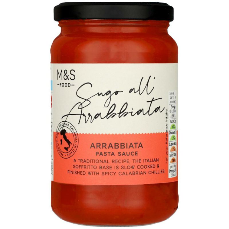 

MARKS & SPENCER Arrabbiata Pasta Sauce 340g