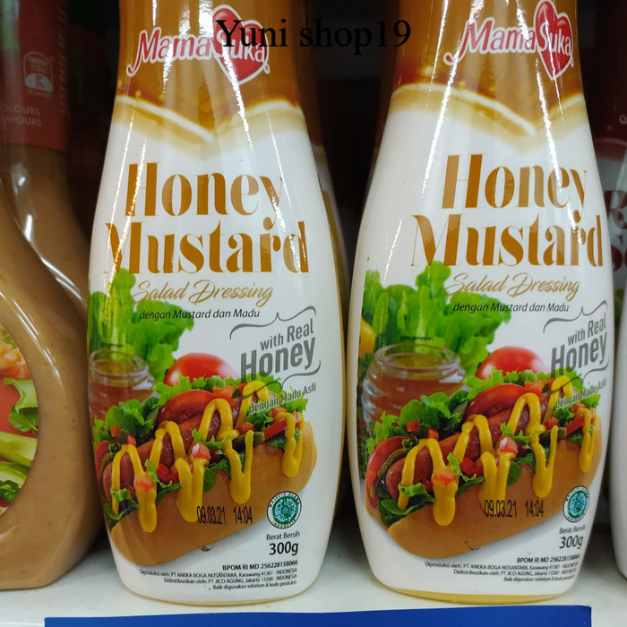 

mamasuka honey mustard salad dressing 300gr