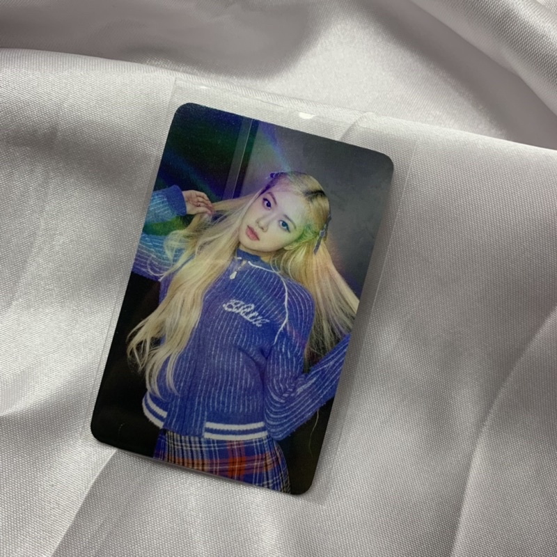 Blackpink -R- Rose Withdrama POB PC Photocard Sharing Single Album