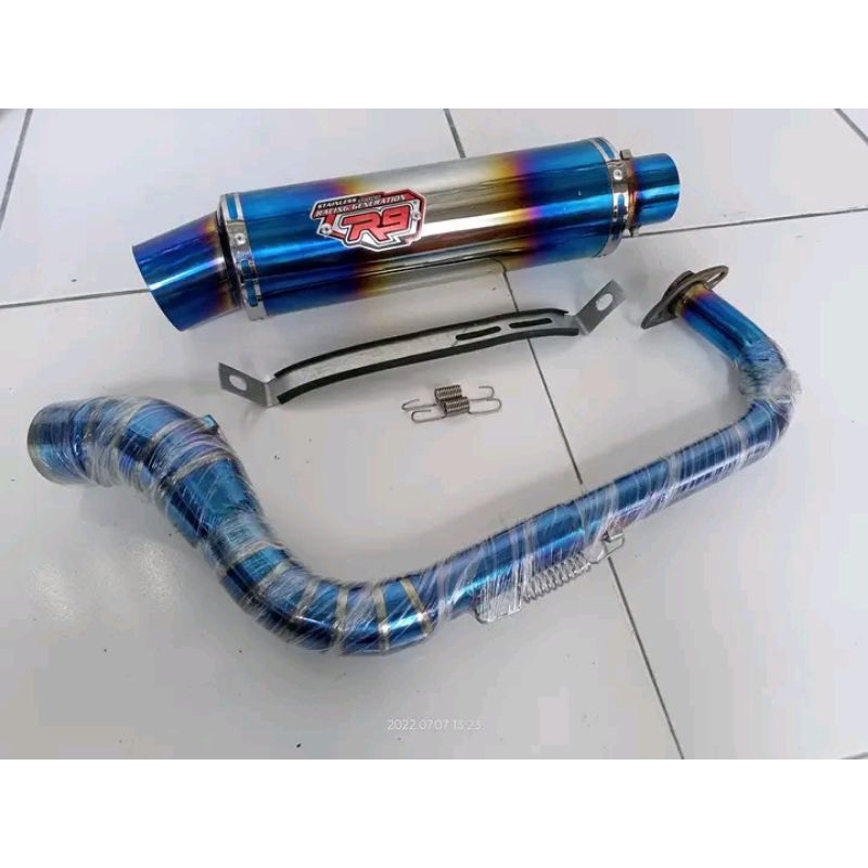 Knalpot racing r9 Jupiter z vega new revo kharisma