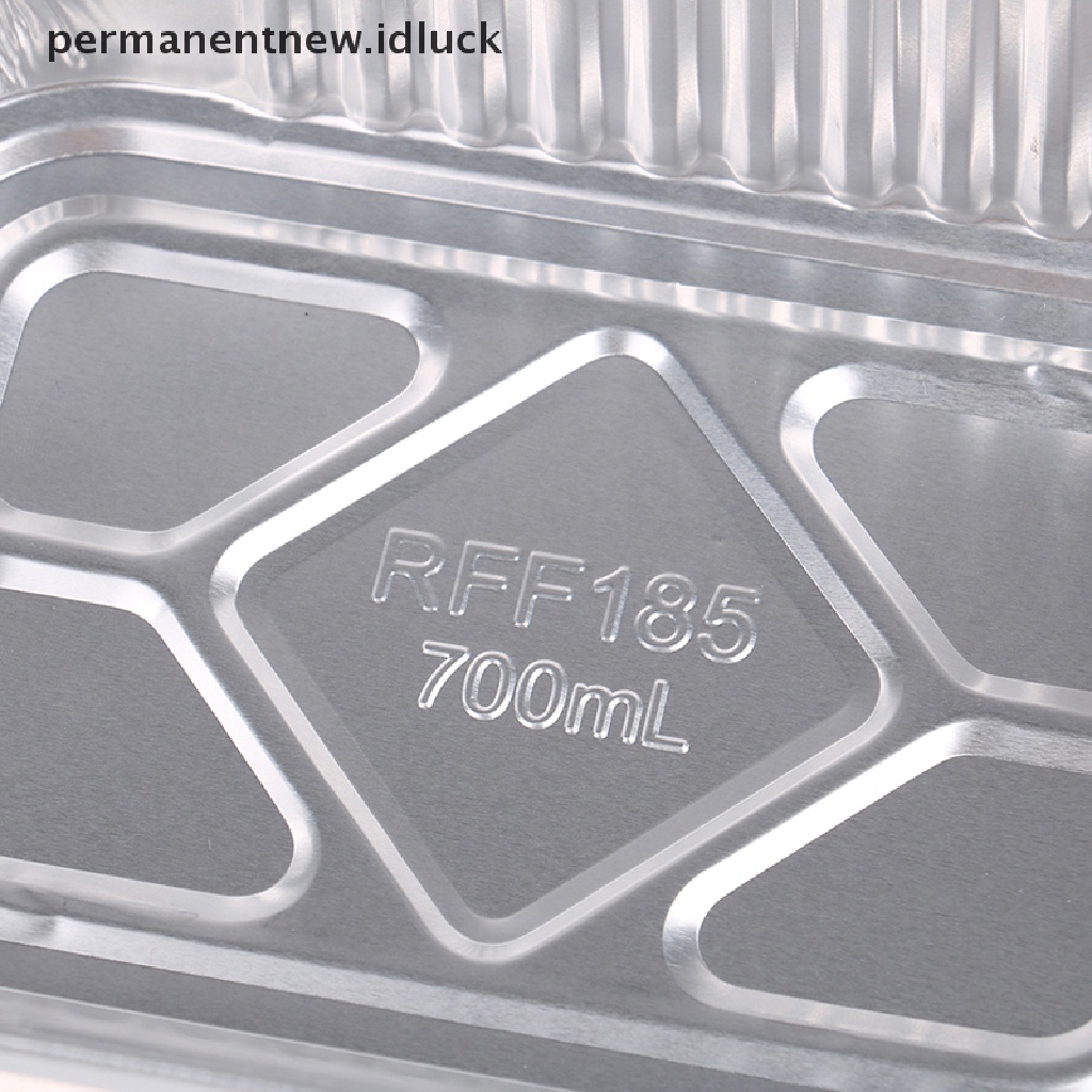 20 Pcs Nampan Aluminum Foil Sekali Pakai Untuk Perlengkapan Air Fryer Barbecue