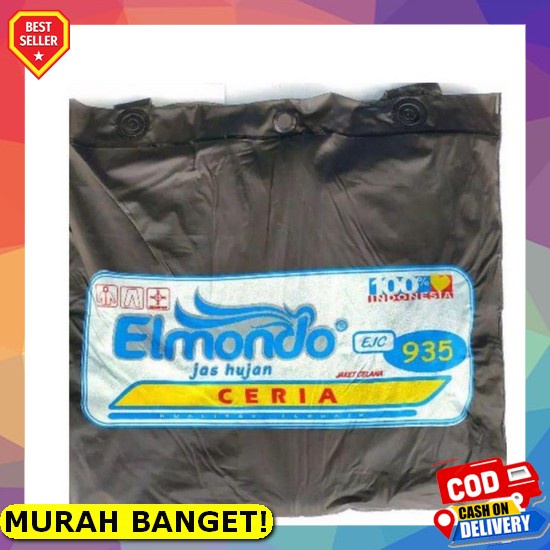 Jas Hujan Pria Wanita / Jas Hujan Setelan Tebal Dasus / Jas Hujan Taslan Impor Cokelat Jas Hujan Ste