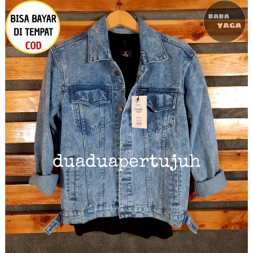 JAKET PRIA PULL N BEAR JAKET LEVIS PRIA