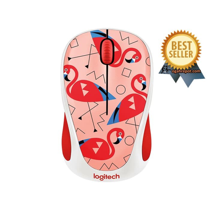 Logitech Colorful Party Collection Wireless Mouse - M238 - Pink