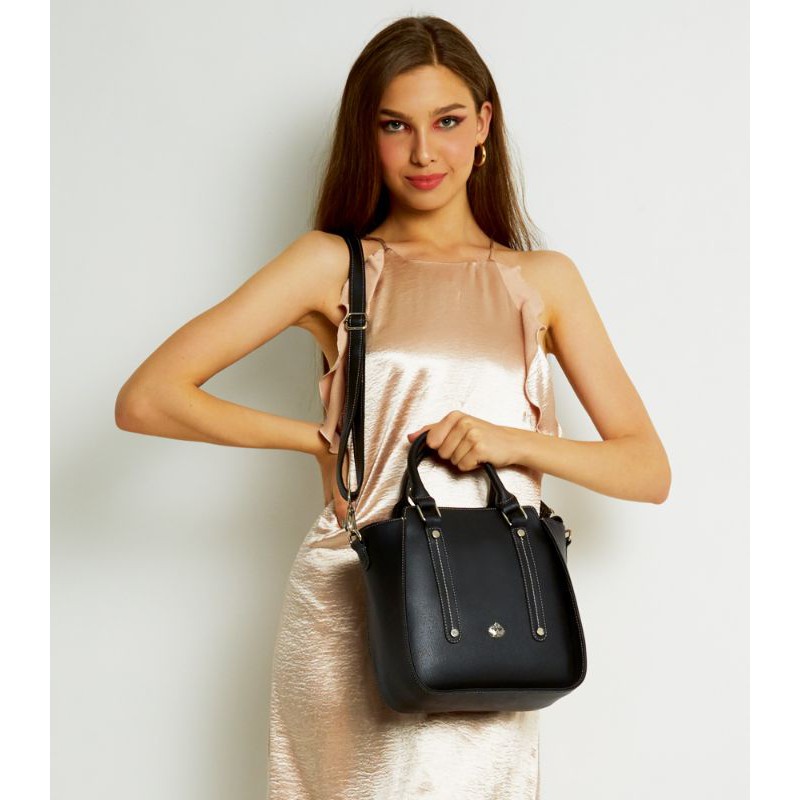 TAS KERJA HITAM ANTOINETTE SAS MAHKOTA SOPHIE PARIS PROMO MURAH