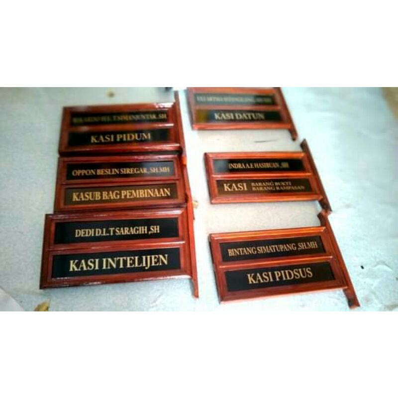 

papan nama HSA