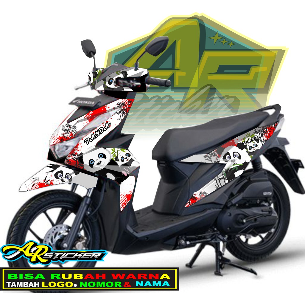 Decal Beat 2020 Beat Fi Beat Street Esp New Dekal full body Deluxe Honda Stiker sticker Panda