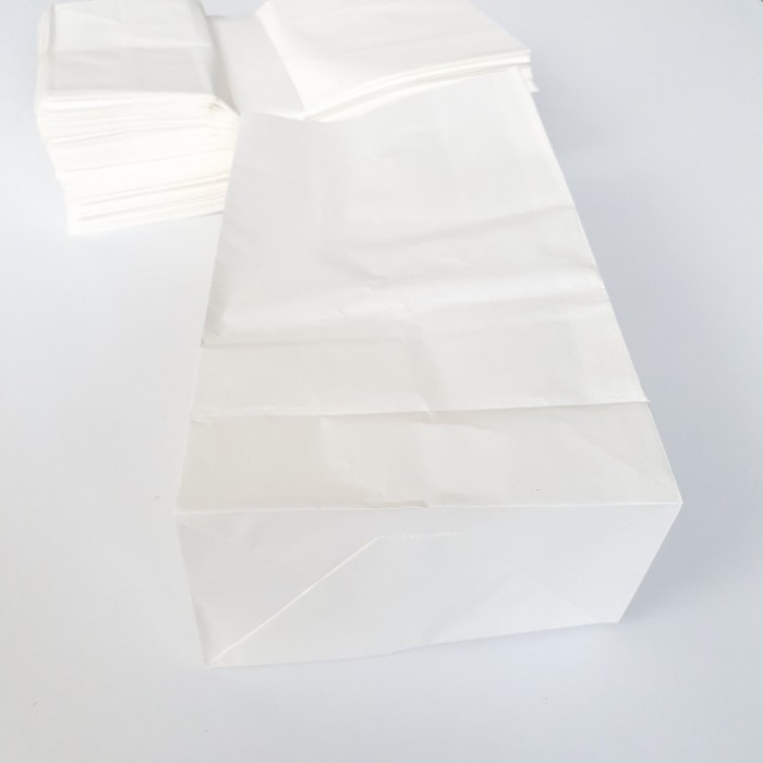 fuy1e740 Kantong Kertas Paper Bag Putih Food Grade Polos Paperbag Sos 40-W08 Ut501Hy