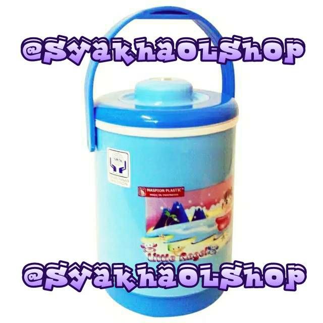 MASPION RANTANG PLASTIK THERMOS ES / NASI TAHAN PANAS