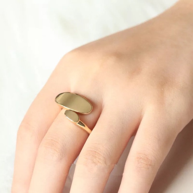 Ark.co - Sequia ring (basic ; marble) cincin statement minimalis simple