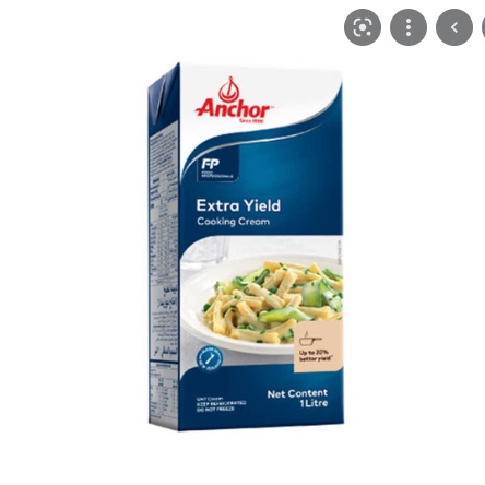 

Anchor Extra Yield Cooking Cream 1 Litre 1lt Krim Masak Impor Cream Masak Enak