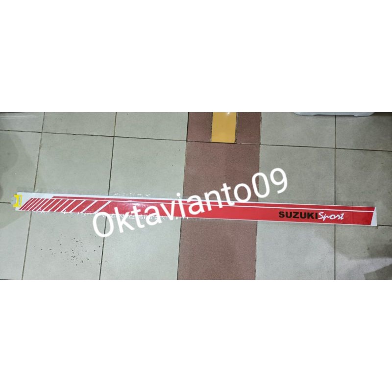 stiker body samping Suzuki Ertiga xI7 apv ignis wagon R baleno merah