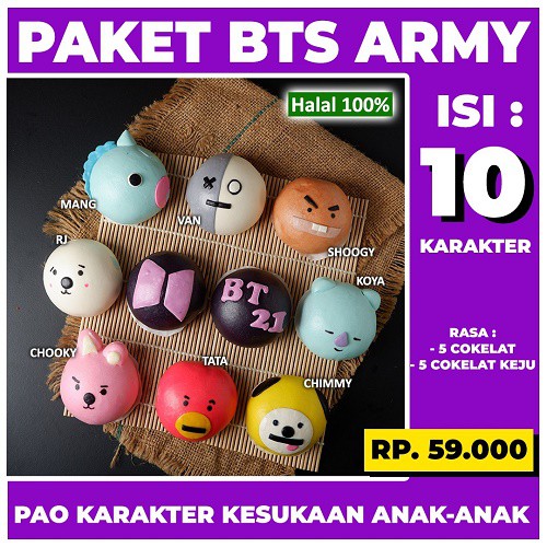 

HMRS - PAO BTS ARMY - BAKPAO - BAKPAU - CEMILAN - CAMILAN