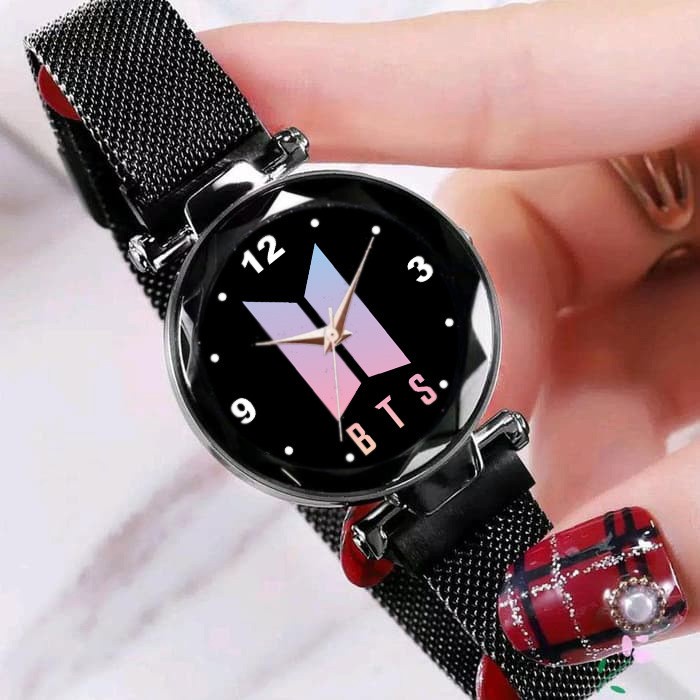 Jam Tangan Cewek Anti Air BTS TERBARU MAGNET Jam Smartwatch Cewek Smart watch Fashion Casual Premium