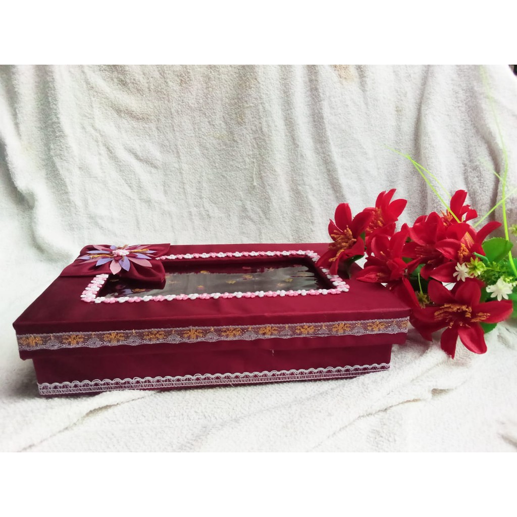 

Kotak Box Wadah Tempat Mahar Seserahan Hantaran Parcel Parsel Banyak Warna