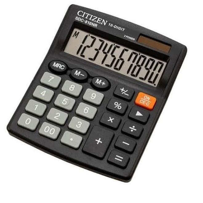 

☚ ORIGINAL Citizen Calculator SDC-810NR SDC 810 N R NR - Kalkulator Meja ❂
