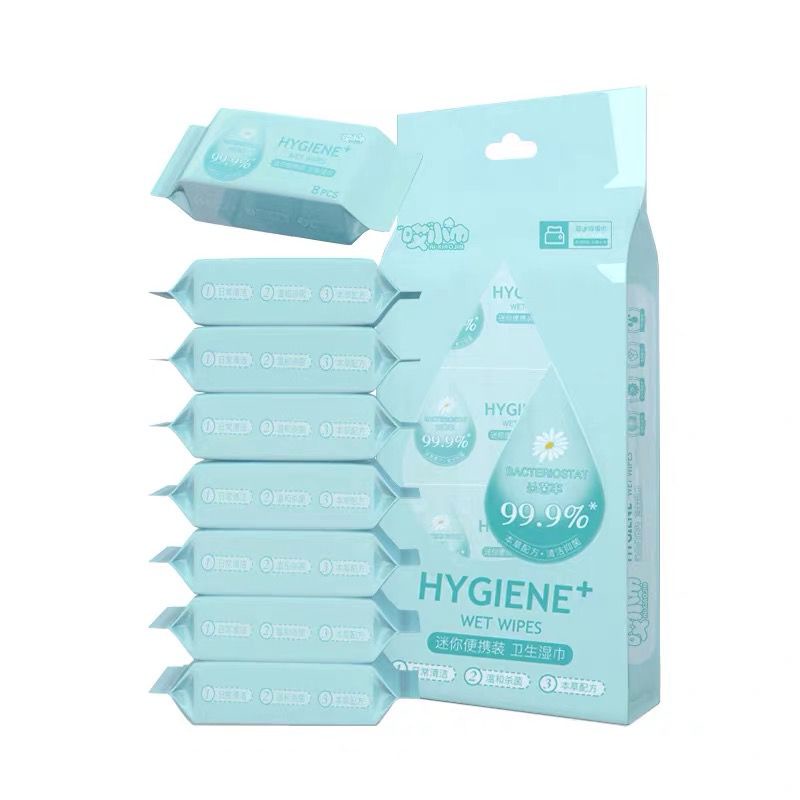 Tissue Basah Mini/Tissue Karakter