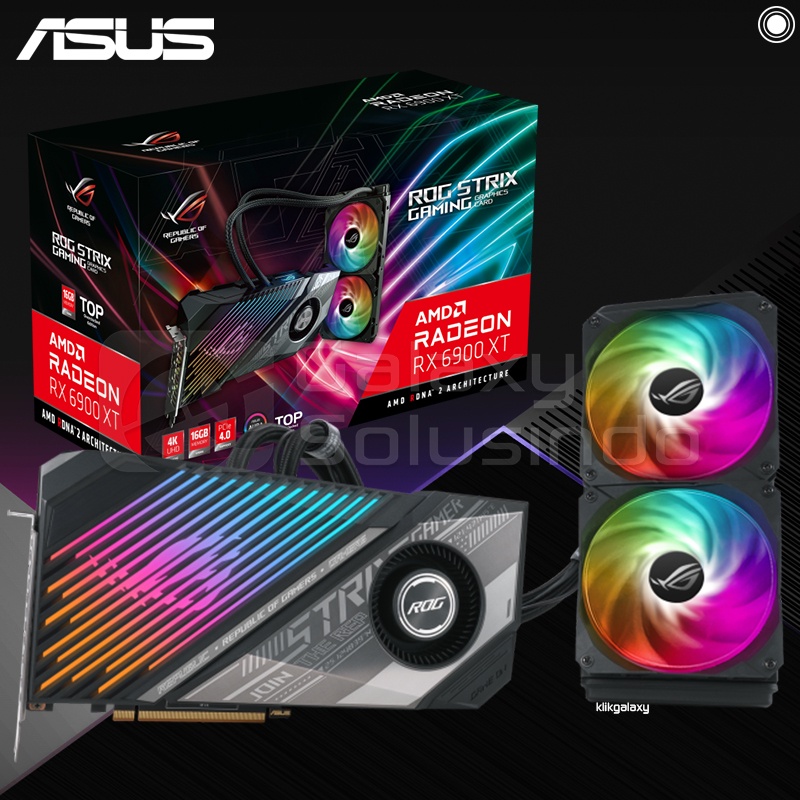 ASUS ROG STRIX LC Radeon RX 6900 XT 16GB DDR6 - ROG-STRIX-LC-RX6900XT-T16G-GAMING