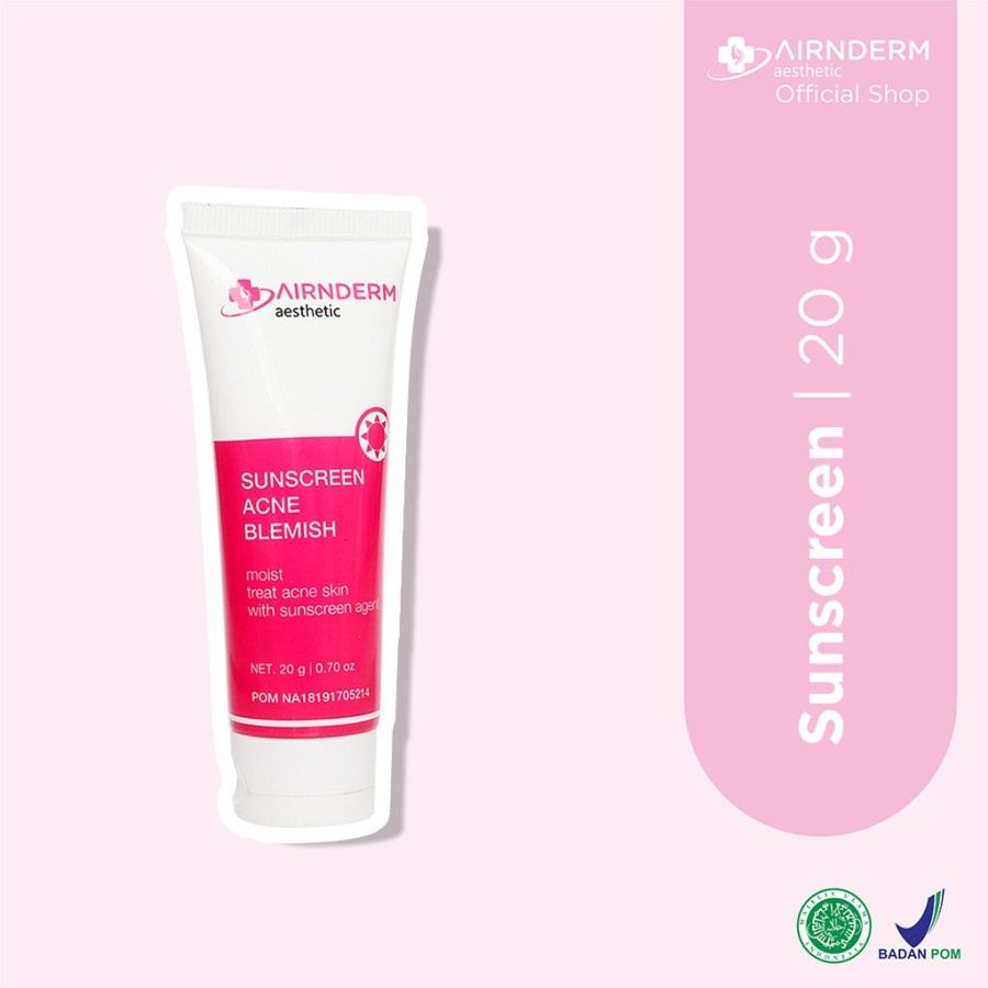 Airin Airnderm Aesthetic Sunscreen Acne Blemish BPOM