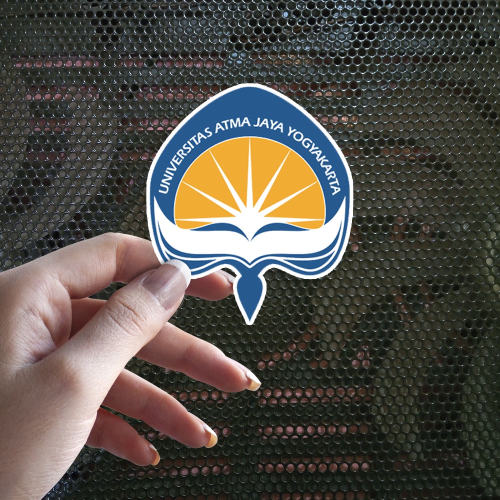 

Sticker Decal Vinyl Tahan Air Universitas Atma Jaya Yogyakarta