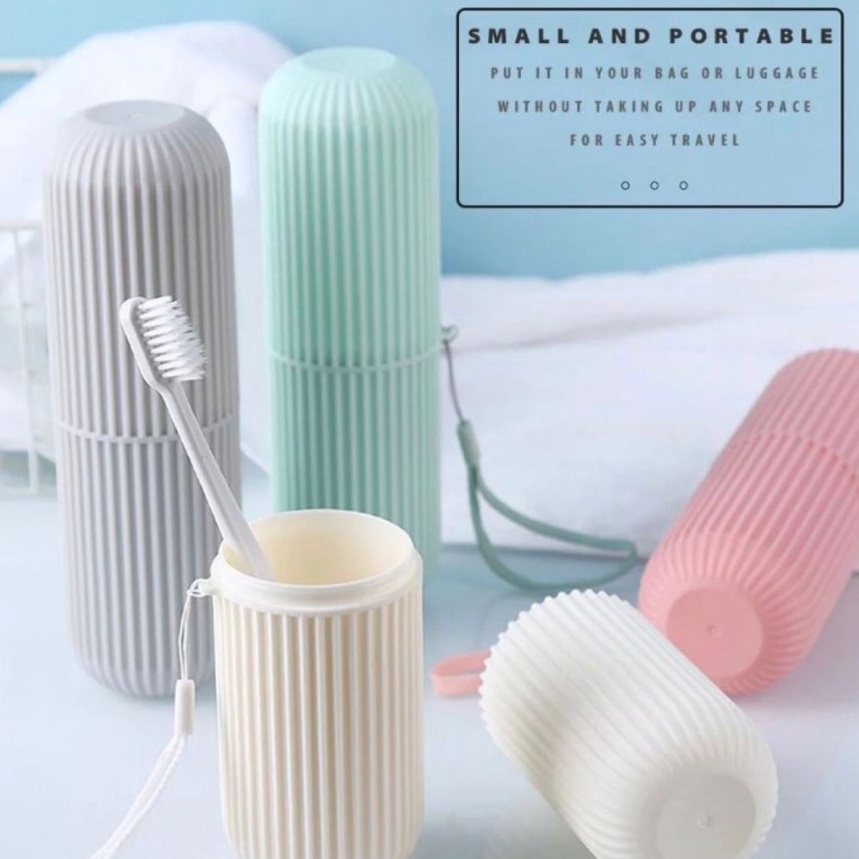 KOTAK SIKAT GIGI ODOL TRAVEL SIZE - TOOTHBRUSH CASE PASTEL - FA