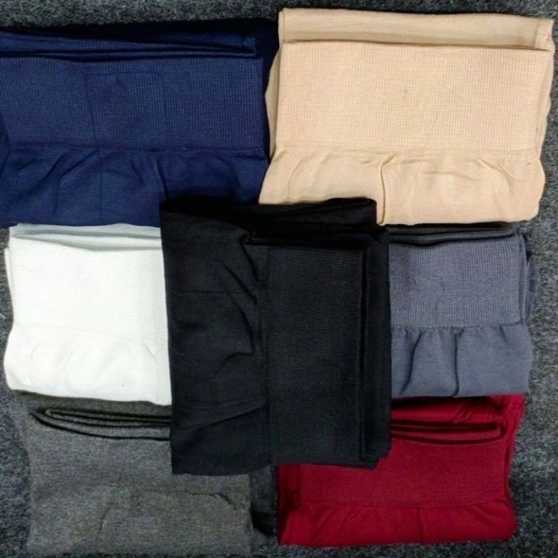 Legging HW Basic Polos 7/8 Premium Import Tebal Fit S-XXL Jumbo