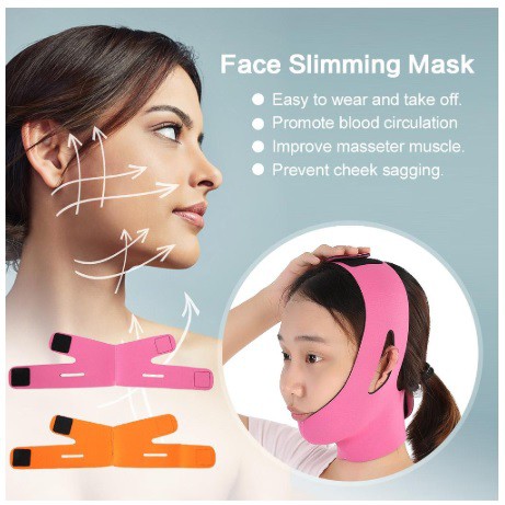 Sabuk Pengencang Wajah Face Lifting face Slimming Mask TTN 003