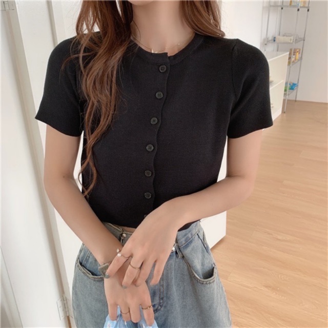 Cardigan crop wanita/cardigan tangan pendek/cardigan murah/cardigan pendek