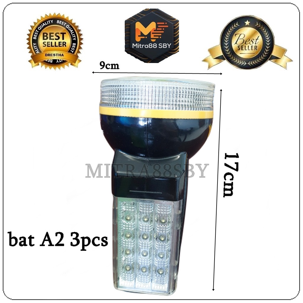 Mitra88sby senter multi fungsi baterai A2